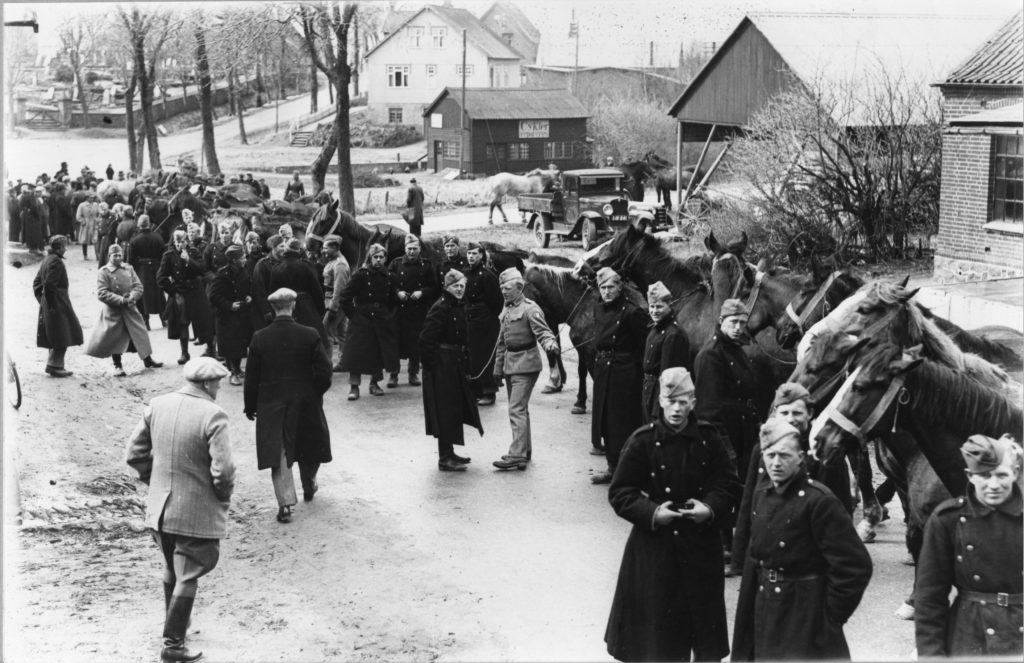 Fra Aarhuus Stiftstidende 16. april 1940.
